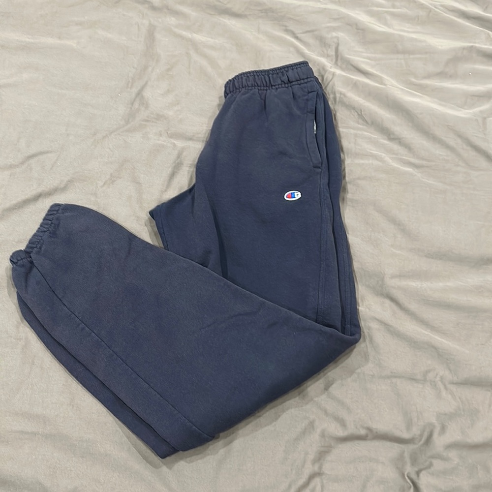 Blue champion baggy joggers size small